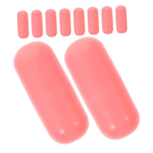 Healeved 10stücke Leere Lip Balm Behälter Mini Lip Gloss Reisebox Für Lippenstift Praktische Lippenpflege Verpackung Vielseitige Aufbewahrungslösung Für Makeup Und Kleine Gegenstände von Healeved