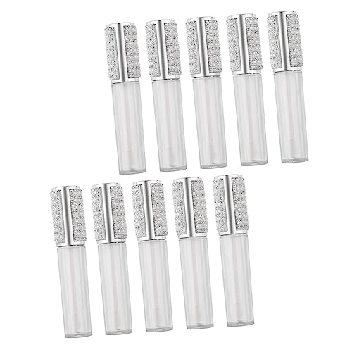 Healeved 10 Stücke 5ml Leere Lipgloss Rohre Abnehmbares Design Durchsichtiges Kleiner Lipgloss Behälter Satz Für Selbstgemacht Lippenstift Und Lip Balm Für Reisen Und Kosmetik von Healeved