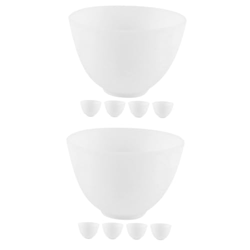 Healeved 10stücke Maskenschalen Mittelgroße Schalen Für Gesichtsmaske Wiederverwendbar Für Beauty-salon Und Heimgebrauch Und Langlebig von Healeved