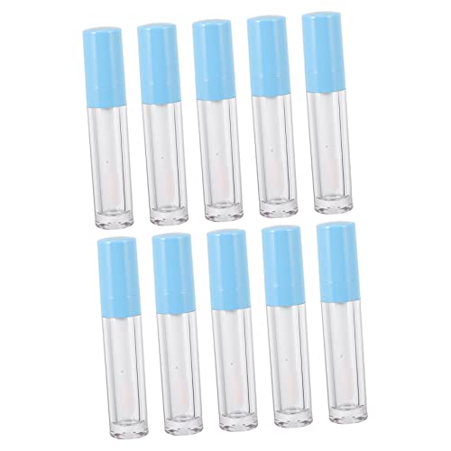 Healeved 10stücke Nachfüllbare Lip Gloss Rohr Lip Öl Probe Flasche Balsam Tuben Mit Pinsel Innen Für Make-up von Healeved