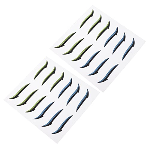 Healeved 12paare Eyeliner Aufkleber Selbstklebend Für Augenlid Augenlid Aufkleber Doppel-augenlid-streifen Eyeliner-klebeband Für Einfaches von Healeved