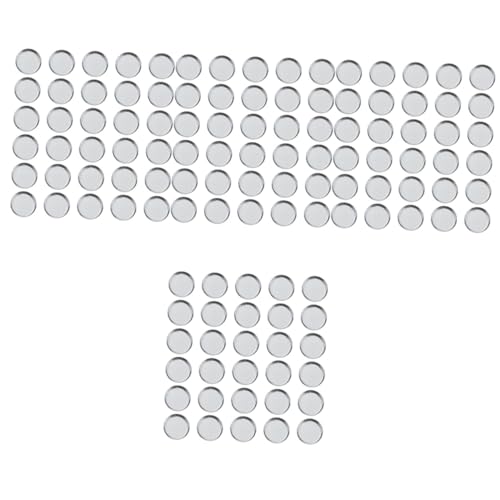 Healeved 120stücke Leere Kosmetikpfannen Metall Runde Aufbewahrung Für Lidschatten Und Highlighter Für -schminkprojekte Leicht Und Tragbar von Healeved