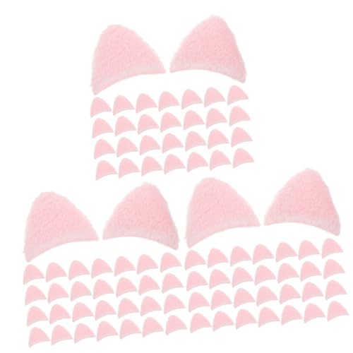 Healeved 120stücke Katzenohren Haarclips Und Haarbänder Zubehör Für Kreative Projekte Dekorative Katzenohren Für Kostüme Und Feiern Geeignet Für Bastelarbeiten Und Accessoires von Healeved