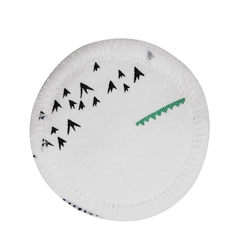 Healeved Make-up-entferner-pads Aus Baumwolle Mit Druck 12 Stück Wiederverwendbare Gesichtswaschtücher Für Kosmetik von Healeved