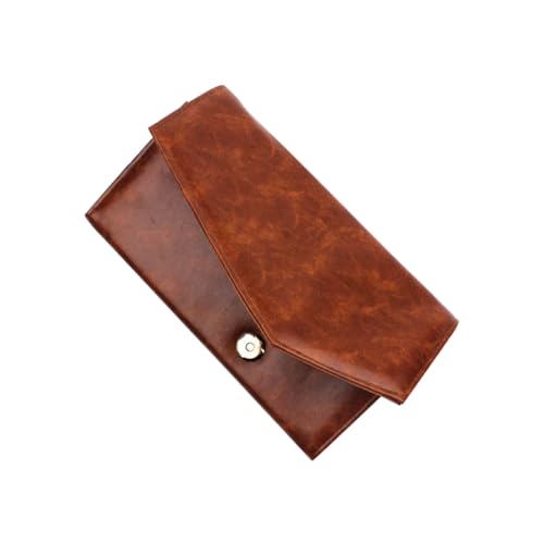 Healeved 12löcher Klassische Kosmetikpinsel Aufbewahrungstasche Pu- Make-up Bürschen Organizer Für Zuhause Und Kompakte Kosmetik Tasche Kaffee von Healeved