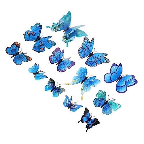 Healeved 12stücke Schmetterling Haarklammern Für Damen Haarclips Und Accessoires Für Partys Hochzeiten Und Tägliche Nutzung Leuchtende Farben Und Design von Healeved