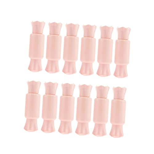 Healeved 12stücke Diy Lip Gloss Tubes Leere Lippenpflege-röhrchen Rosa Für Handgemachte Kosmetik Für Lipgloss Lip Oil Und Mehr Transparente Gradient-design Reisefreundlich von Healeved