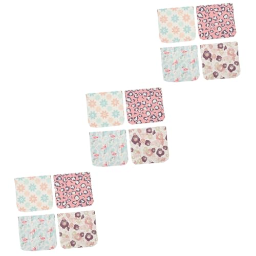 Healeved 12stücke Süße Mini Kosmetiktasche Mit Druckverschluss Tragbare Kleine Makeup-Taschen Für Lippenstift Schmuck Und Reise Für Und Mädchen von Healeved