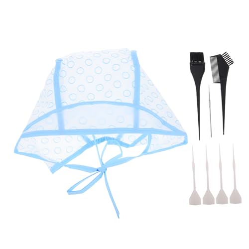 Healeved 12stücke Teilige Haarfärbekappen Mit Löchern Verstellbar Für Salon Und Zuhause Häkelnadel Färbewerkzeugset von Healeved