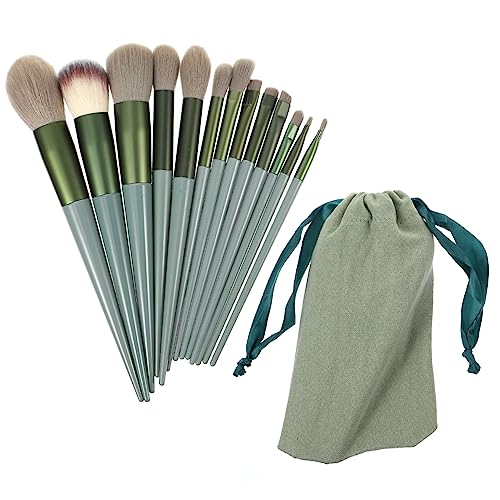 Healeved 13stücke Kosmetik Pinselset Mit Pinselapplikator Für Damen Make-up-pinsel Foundation-pinsel Gesichtspuderpinsel Kosmetikpinsel Verblenden Konturieren Schatten Highlighter von Healeved