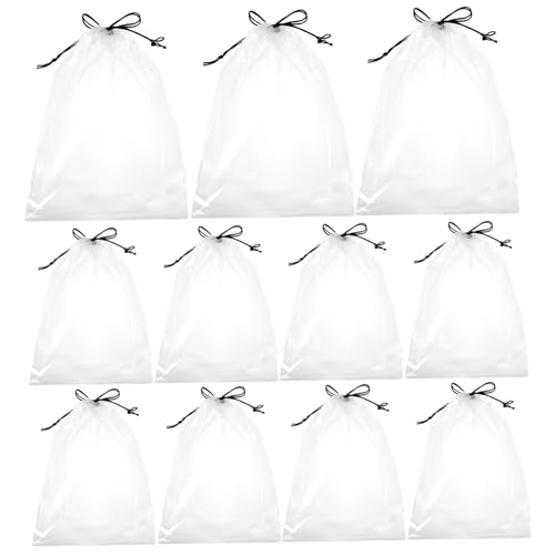 Healeved 14 Stück Reise-schuhbeutel Taschen Veranstalter Im Freien Groß Reise-Aufbewahrungstasche Mit Kordelzug Reisen Reisetasche Handtücher Kordelbeutel Schuhbeutel Packen Plastik von Healeved