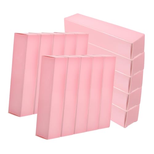 Healeved Leer Lippenstift 15 Stück Kartons Lippenstift-box Lippenbalsam Lipgloss-röhren Verpackungskartons Lippentönung Lippenstift Etui Selber Machen Verpackungsschachteln Für Lipgloss Papier Rosa von Healeved