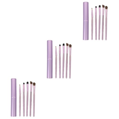 Healeved 15 Stück Rosshaar Lidschattenpinsel Dünner Eyeliner Pinsel Make Up Pinsel Für Mascara Pinsel Gel Eyeliner Pinsel Augen Make Up Pinsel Kosmetikpinsel Augenpinsel Holzgriff Healeved 15 Stück Rosshaar Lidschattenpinsel Dünner Eyeliner Pinsel Make Up Pinsel Für Mascara Pinsel Gel Eyeliner Pinsel Augen Make Up Pinsel Kosmetikpinsel Augenpinsel Holzgriff von Healeved