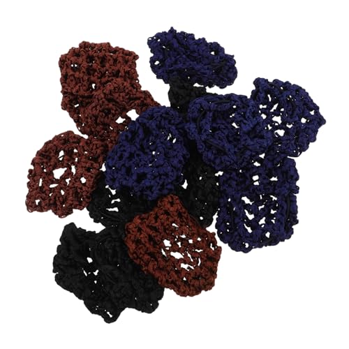 Healeved 15stücke Haarnetz Abdeckungen Elastische Dutt-netze Für Damen Gehäkelte Haarschals Für Balletttänzerinnen Atmungsaktive Für Tanz Und Eislaufen Haar-accessoires Für von Healeved