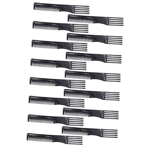 Healeved 15 Stück Teiliges Haarschneidekamm Ergonomische Haarkämme für Styling und Pflege für Friseure und Heimgebrauch Antistatische und Vielseitige Haarwerkzeuge für Männer und von Healeved