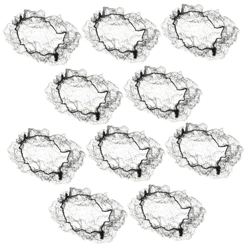 Healeved 15 Teiliges Puppenhaus Haarnetz Miniatur Haarnetze Für Puppen Elastische Unsichtbare Netz Für DIY Styling Zubehör Ballett Mädchen Und von Healeved