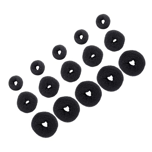 Healeved 15stücke Haar-donut-former Aus Haarknoten-maker Unsichtbarer Haarknoten-maker Haarmodellierungswerkzeug Für Mädchen Haarstyling-werkzeug Für Chignon Und Buns von Healeved