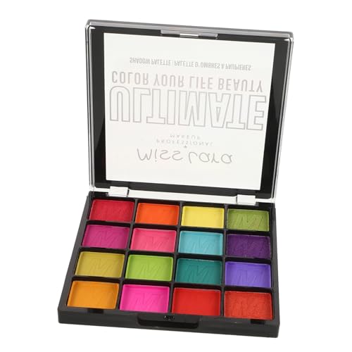 Healeved Lidschattenpalette Farben Glitzer Leuchtend Farbenfroh Lidschattenplatte Für Make-up Kosmetik-werkzeug von Healeved