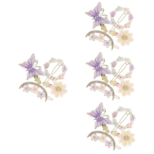 Healeved 16stücke Teiliges Haarspangen Für Damen Schmetterling Haarclips Eleganter Haarschmuck Für Hochzeiten Partys Und Besondere Anlässe von Healeved