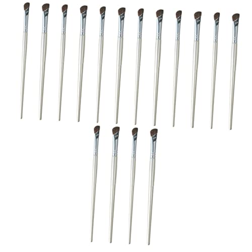 Healeved 16stücke Teiliges Von Schrägen Makeup-pinseln Für Augen Und Nasenkonturierung Für Highlighter Und Lidschatten Ergonomisches Design Für Müheloses Auftragen von Healeved