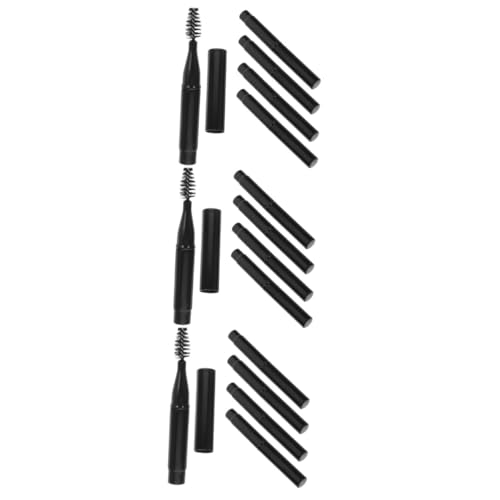 Healeved 18 Stk Spiral-augenbrauenbürste Augenbrauenstab Brauenbürsten Mascara-zauberstab Augen-make-up-tools Mascara-bürsten Augenbrauenpinsel Kamm Make-up Pinsel Nylon Wimper von Healeved