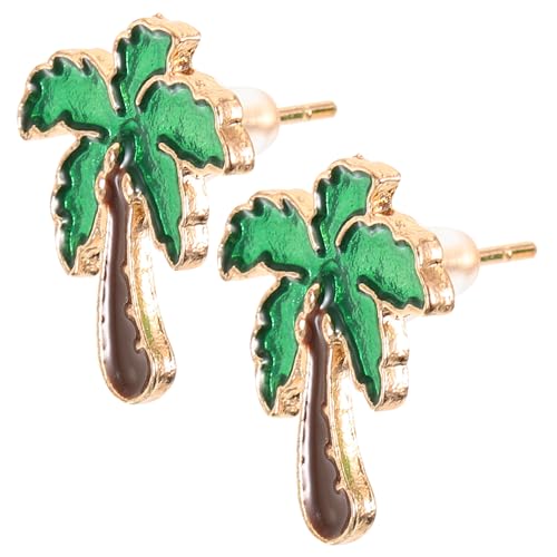 Healeved Ohrstecker Robustem Kunststoff für Frauen Kokosnussbaum Design Langlebig für Partys und Besondere Anlässe Healeved Ohrstecker Robustem Kunststoff für Frauen Kokosnussbaum Design Langlebig für Partys und Besondere Anlässe von Healeved