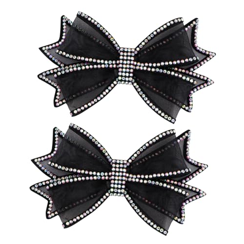 Healeved 1Paar Dekorative Hausschuhe Mit Bowtie Frauen Schuhe Mesh Pantoletten Für Zuhause Elegantes Schuhzubehör Für Outfit Healeved 1Paar Dekorative Hausschuhe Mit Bowtie Frauen Schuhe Mesh Pantoletten Für Zuhause Elegantes Schuhzubehör Für Outfit von Healeved