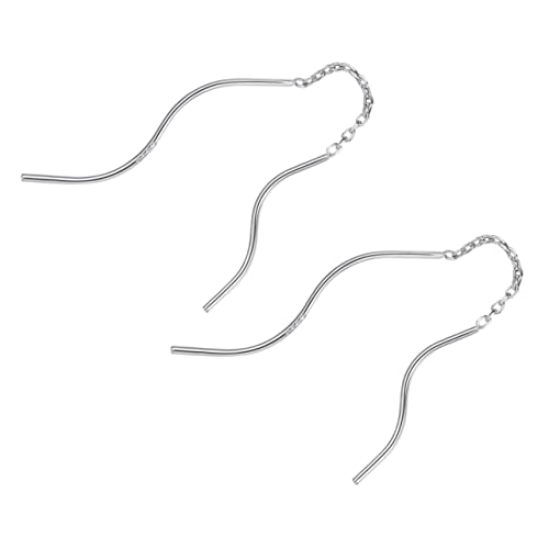 Healeved Quastenohrringe in Silber Ohrstecker Für Frauen Und Mädchen Schmuck Für Verschiedene Anlässe Leicht Und Angenehm Zu Tragen Healeved Quastenohrringe in Silber Ohrstecker Für Frauen Und Mädchen Schmuck Für Verschiedene Anlässe Leicht Und Angenehm Zu Tragen von Healeved