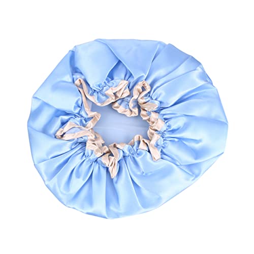 Healeved 1pc Verdickt Doppel Schicht Dusche Bad Hut Für Männer Frauen Material Haar von Healeved