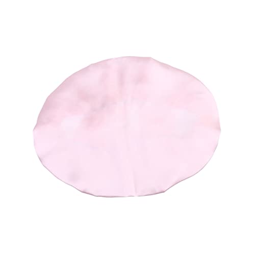 Healeved Seiden Schlafmütze Für Frauen Nachtmütze Seide Haar Schutzhülle Mutterschaft Hut Chemo Haar Rosa Lacework Design Elastisch Tragekomfort von Healeved