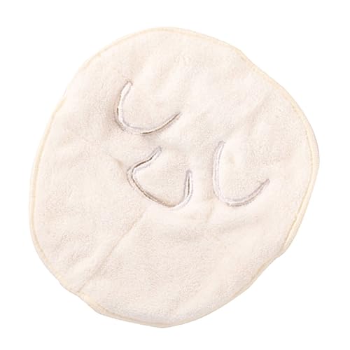 Healeved 1Stk Maske Maske Handtuch Make-up-Gesichtstücher entfernen Bleaching-Tücher face towel gesichtswaschlappen handtücher Salon-Schönheitstuch Beauty-Gesichtstücher Korallenvlies Beige von Healeved