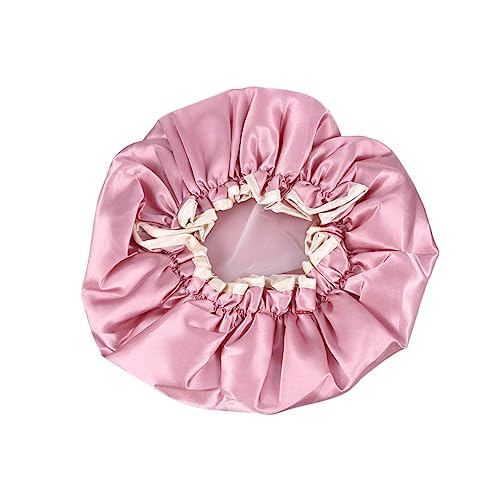 Healeved 1stück Doppel-layer Duschhaube Für Damen Und Herren Elastisch Für Duschen Spa Und Makeup Bohnenpaste von Healeved