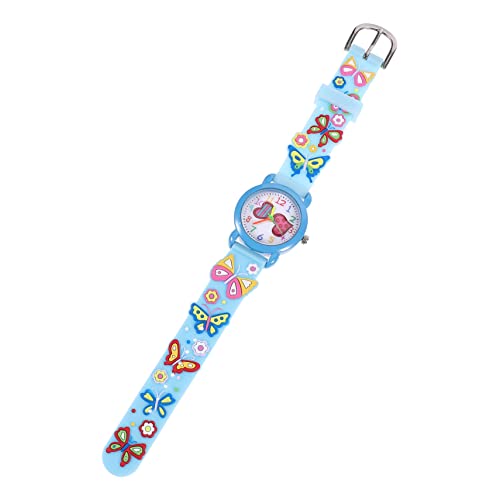 Healeved Kinderuhr Mit Cartoon Schmetterling Und Praktische Armbanduhr Für Mädchen Leicht Und Farbenfroh Für Schulalltag Und Langlebig von Healeved