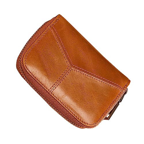 Healeved Kartenetui Münztasche Für Kleingeld Und Karten Mit Glatter Oberfläche Im Retro-Stil Für Männer Und Frauen Manteltasche Geeignet von Healeved