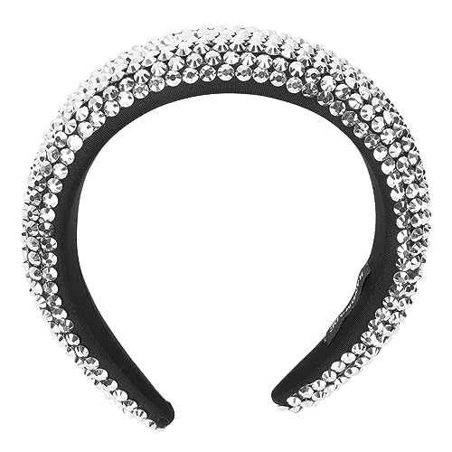 Healeved Retro Haarreif Mit Strass Für Braut Kopfbedeckung Hochzeit Stirnband Kopfschmuck Braut Schmuck von Healeved