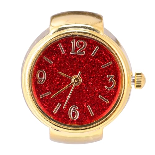 Healeved Ringuhr Mit Quarzwerk Retro-design Für Männer Und Frauen Kleine Uhr Exquisites Fingerring-design Zum Tragen Oder Sammeln von Healeved