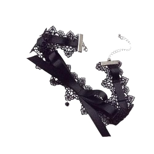 Healeved Spitze Halskette Für Mädchen Mode Halsband Mit Bowknot Dekor Zarte Neck Band Für Geburtstag Hochzeit von Healeved