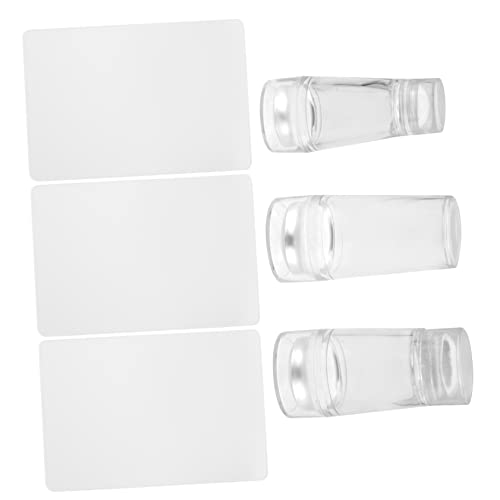 Healeved 1satz Maniküre Transparente Silikon Nagelstempel Für Nail Art Teiliges Mit Doppeltem Und Einfachem Stempel Für Kreative Nageldesigns Für Zuhause Und Nagelsalons Healeved 1satz Maniküre Transparente Silikon Nagelstempel Für Nail Art Teiliges Mit Doppeltem Und Einfachem Stempel Für Kreative Nageldesigns Für Zuhause Und Nagelsalons von Healeved