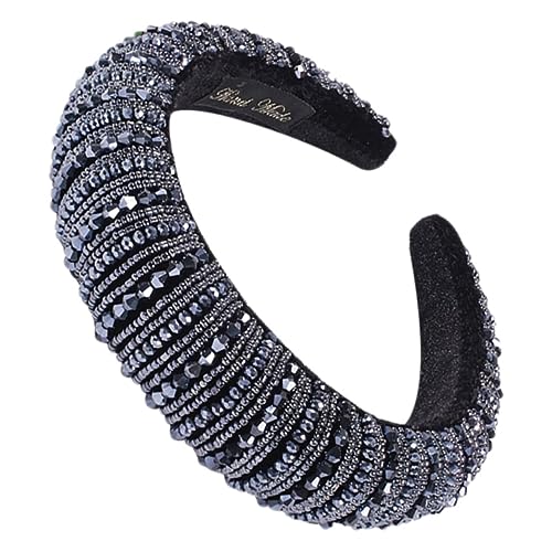 Healeved 1stück Wasserfall-blaues Kristall-haarband Für Damen Elegantes Hochzeits-haaraccessoire Perlen-stirnband Für Bräute Und Brautjungfern Für Hochzeiten Und Feiern von Healeved