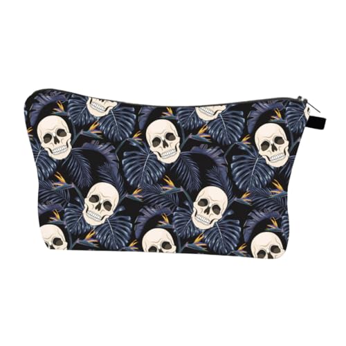 Healeved 1stk Kosmetiktasche Aufbewahrungstasche Make-up-Pinsel Bausatz Schminktaschen Kleine Schminktäschchen Tragbare Make-up-Taschen Pu-notizbuch Kosmetiktaschen Häkelset Polyester Black von Healeved