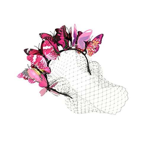 Healeved 1stück Damen Braut Haarschmuck Schmetterlings- -vorhang Geeignet Für Hochzeiten Partys Und Fotoshootings Leichtes Und Haarband von Healeved