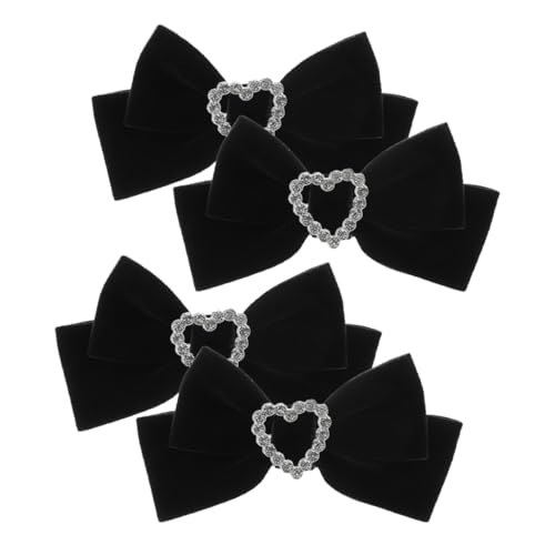 Healeved Haarspangen für Mädchen 2 Sets mit Großen Schleifenspangen Haar-accessoires für Jungen und Mädchen von Healeved