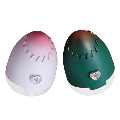 Healeved 2 Sätze Lippenmaske Flasche leere Lipgloss-Tuben Lippenstiftbehälter Mini-Lipgloss-Tube Minibehälter lipstick holder lip balm set Flasche mit Lippenpomade leere Flasche Abs von Healeved