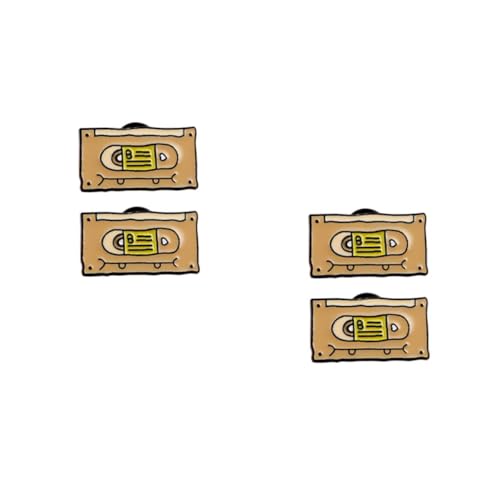 Healeved 2 Sätze Retro Cartoon Brosche Kreative Vintage Anstecknadeln Für Frauen Modeaccessoires Für Kleidung Taschen Schals Hochwertiges Material 2 Stücke * 2 von Healeved