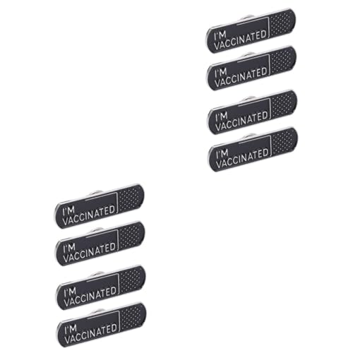 Healeved 2 Sätze Teiliges Fashion Brosche Dekorative Brustnadel Für Männer Frauen Kreative Abzeichen Für Jacken Hüte Einprägsames Design 4 Stück * 2 von Healeved