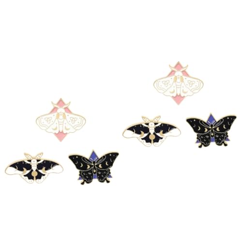 Healeved 2 Sätze Tierbroschen Legierung Mit Backlack Chic Dekoration Für Kleidung Taschen Und Rucksäcke Vielseitige Anstecknadel Für Mode Und Stil 3 Stücke * 2 von Healeved