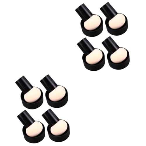 Healeved 2 Sets Waschbare Wiederverwendbare Make-up-schwämme Puff-set Pilz-design Für Damen Und Herren Einfache Anwendung 4 Stück X 2 von Healeved