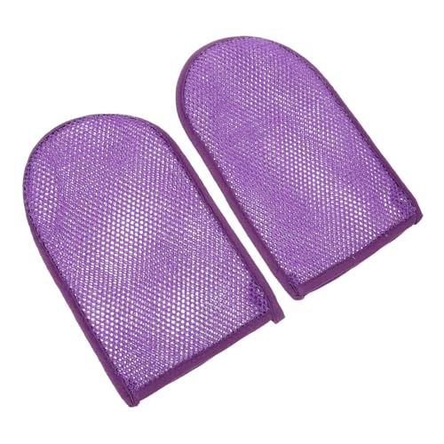 Healeved Badepeeling-fäustlinge Seifentasche 2 Stück Peeling-handschuhe für Frauen Männer Gesichtspeeling von Healeved