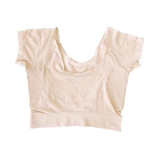 Healeved 2 Stk Schweißpolster-Unterwäsche Achselweste Achsel-Schweiß-Pad Achselschweißweste Damen underarm sweat pad unterarm schweiß pads schweißabsorbierende Weste Kleidung Modal von Healeved