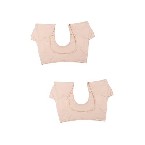 Healeved 2 Stk Unterarm-Schweißpolsterweste Spitzenbralettes für Frauen Hemden für Teenager-Mädchen underarm sweat pad unterarm schweiß pads Damen-BH Sweatshirt für Männer Mädchen Kurzarm von Healeved